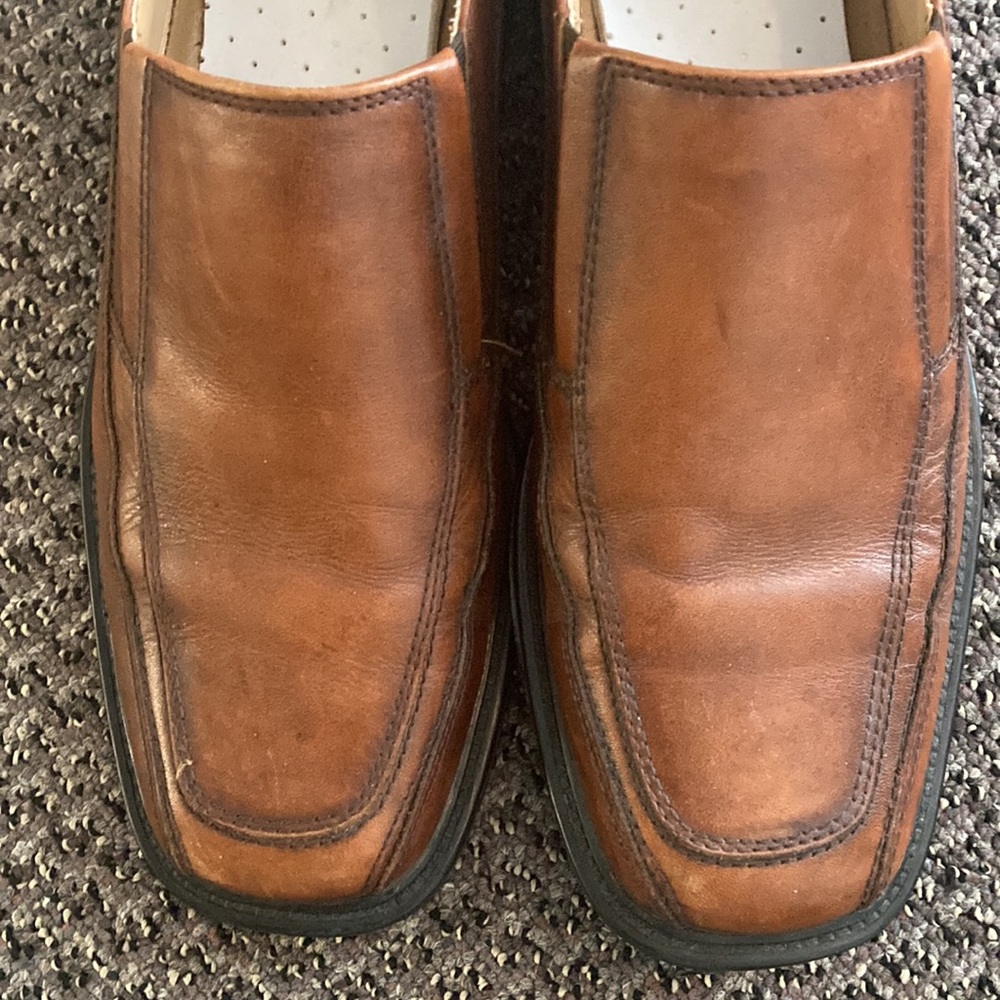 Docker Brown Slip On Loafer Size 8M style 090 3183 - Picture 3 of 6
